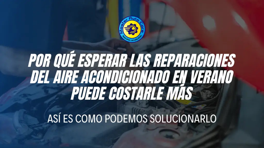 ¿Por qué esperar las reparaciones?
